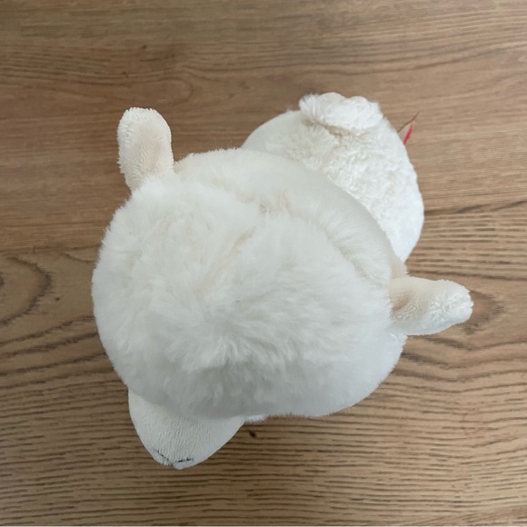 Keel Toys Alpaca Llama Soft Toy Plush Cuddly Animal White Pink Eyes Age 1+ Years - Picture 9 of 12